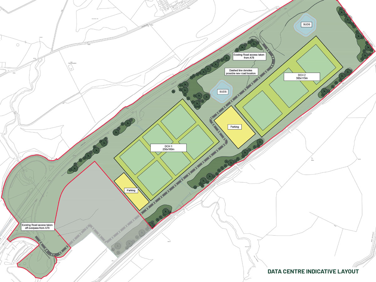 Data Centre Indicative Layout